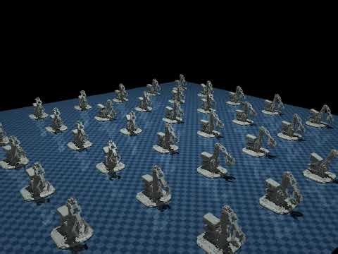 RoboArm MuJoCo MJX Environment