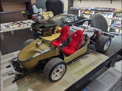 1:8 Diecast PART 3 Pocher Ferrari F40 & Testarossa Model Kits Build Restore and Upgrade projects