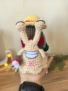 Den Den Mushi Luffy One Piece Pattern | Crochet Pattern 18 Cm | Spanish - English - Etsy