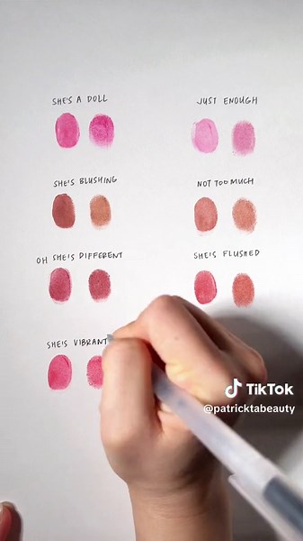 Find your perfect shade💖 with Patrick Ta’s Beauty Major Headlines Crème and Powder Blush Duos