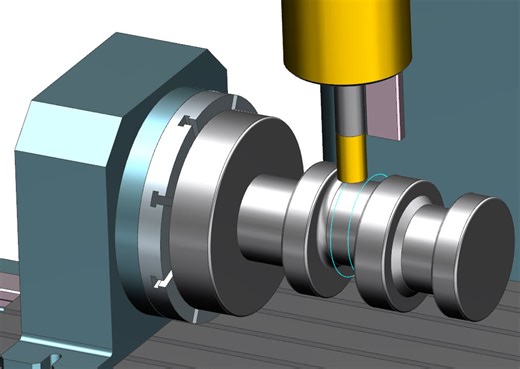 Turn Milling in NX CAM