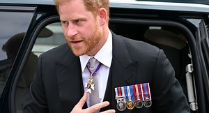 What did Prince Harry do in the military?