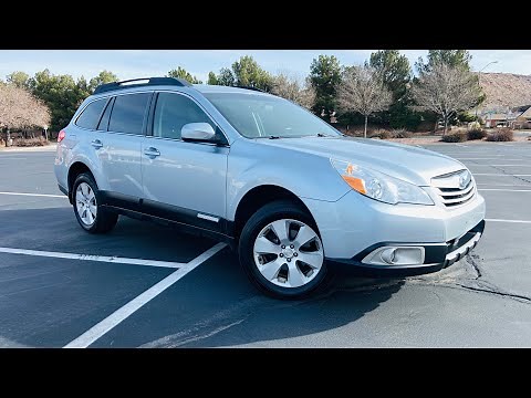 2012 Subaru Outback AWD options and features.