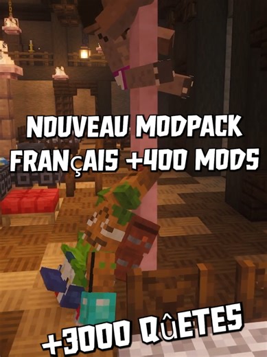 ⚠️ NOUVEAU Modpack FR MINECRAFT Tech, Magie et Exploration #minecraft #foryou #modpack #gaming