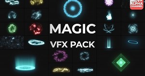 Holiday Magic Particle Effect Pack with Text Reveals