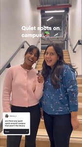 Looking for a quiet spot around uni that isn’t the library? 📚 Check out where our current students Sakshi & Pragya think the best spots are for you to study in peace. 📖 #StudySpots #CampusLife #Uni #StrathLife | University of Strathclyde