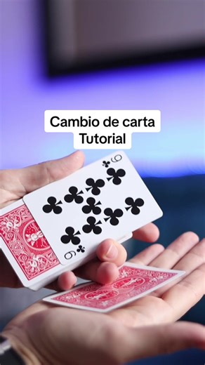 Cambio de carta tutorial #trucosdemagiaconcartas