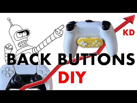 DIY Back Buttons for DualSense PS5 Controller