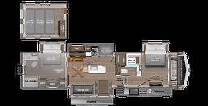 2023 North Point Fifth Wheel - 390CKDS | Jayco, Inc