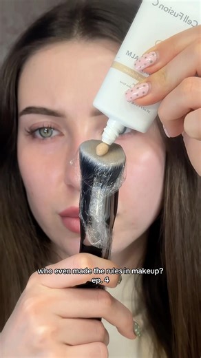 am I only one who hates washing brushes? #makeuptips #beautyhacks #foundation #makeuphacks