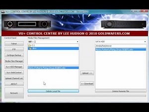Vu+ Control Centre Version 0.2 for Vu+ Duo HD and Vu+ Solo HD