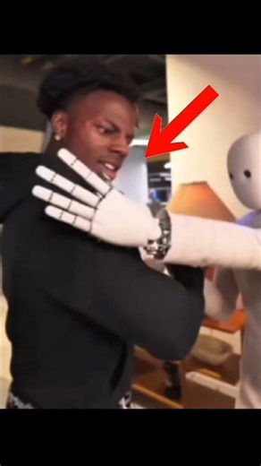 😳 He Tried Shaking Hands With a Robot… Then THIS Happened! #shorts