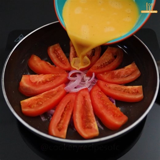 Amazing tomato recipe! It's so delicious I make it at least 3 times a week! Simple and delicious recipe! | Cookery Recipes