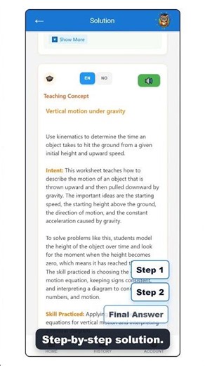 AI Physics Homework Tutor for Students | Step-by-Step Homework Help