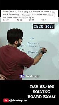 The number of red balls in a bag is 10 more than the number of black balls If the probability of dra