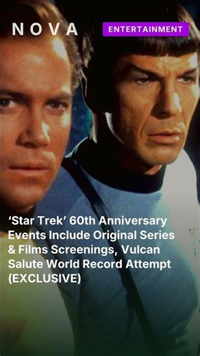 ‘Star Trek’ 60th Anniversary Events Include Original Series & Films Screenings, Vulcan Sal #shorts