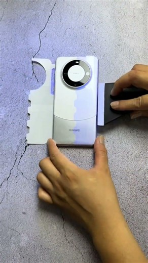 Huawei Mate 60 Pro+ Transparent Wrap Installation 📱