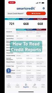 How to Read And Understand Credit Reports