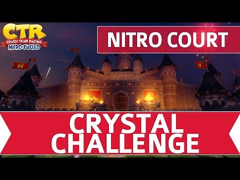 Crash Team Racing Nitro Fueled (CTR) - Nitro Court Crystal Challenge & CTR Token Walkthrough