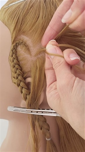 How to Braid a Heart Shape with Natural Hair – Simple Tutorial #heartbraids #cornrows #howtobraid