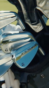 Time to go pin seeking. The new P·790 features a larger sweet spot with improved gapping, which means more consistent distance through the bag. Learn how they can help you hit more greens. | TaylorMade Golf