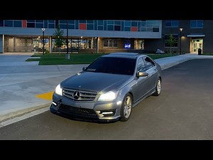 W204 HEADLIGHT BULB REPLACEMENT TO A BRIGHT WHITE BULB