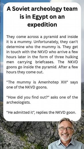 They made a mummy speak! #yourdailydose #yourdailyjoke #dailyjokes #usahumor
