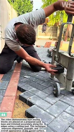 Perfect Paver Installation | Clean Edge Cutting for Interlocking Pavers