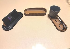 Multi-purpose Desk Organizer – Modern Phone Stand, Pen Holder & Office Storage - Etsy