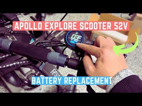 Replacing the Battery on an Apollo Explore Scooter (Step‑by‑Step)