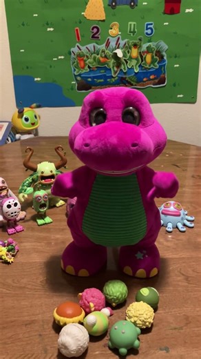 Barney’s World! Dancing Barney Lights Up! ‪@FisherPrice‬