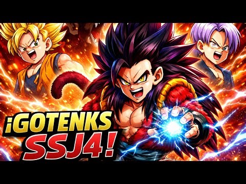 GOTENKS SUPER SAIYAN 4 😱 | The WILDEST Transformation in Dragon Ball