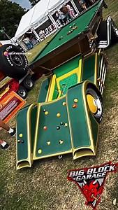 1.7K reactions · 615 shares | This is the Pool Hustler, a 1970s fever dream on wheels, where a 426 Hemi meets a century-old slate-top pool table. Built by movie car legend Steve Tansy (think Ecto-1 and Batmobiles), this rolling art piece is part hot rod, part barroom brawler, and 100% outlaw imagination. #poolhustler #hemi #bigblockgarage #hotrod #hemipowered | Supercar_Attila | Facebook
