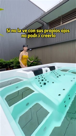 Swimspasp Fspa | Si no la ve con sus propios ojos, no podrá creerlo. Esta piscina de 6 metros de largo y 3 metros de ancho se puede usar directamente sobre... | Instagram