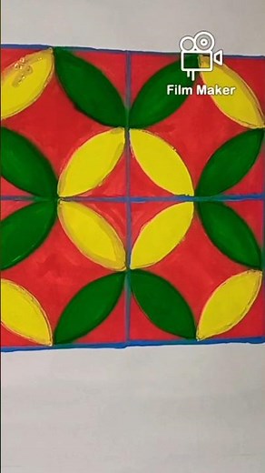 Easy way to make Tessellation Pattern #art #drawing