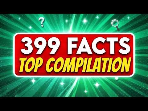 399 INSANE FACTS You Won't Believe Are Actually Real 😲 | Zarpado Top Compilation