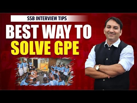 How to Ace GPE in SSB Interview | Group Planning Exercise Explained in Easy Way