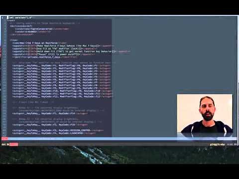 Vim screencast #3: Oil vs vinegar