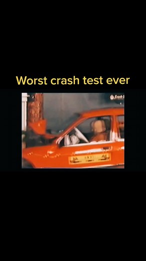 Worst crash test ever #crashtest #veedeoclip #car