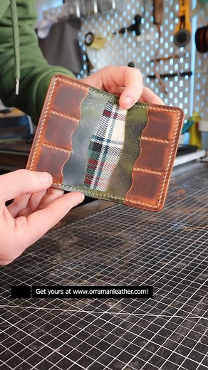 Handmaking a leather SD card wallet! | Orraman Leather
