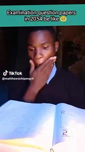 Exam in 2054😂🙆📃 | Matty R Chip