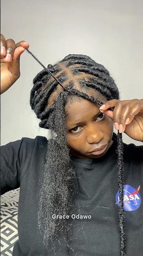 Individual Crochet Faux Locs Wrapping Method| How To Crochet Locs With No Loop| Faux Locs Braids