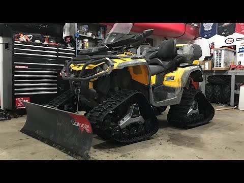 Can Am Apache 360 Track Install on G2 Outlander 650