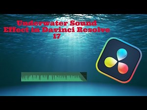 How to create an underwater sound effect in Davinci Resolve 17!