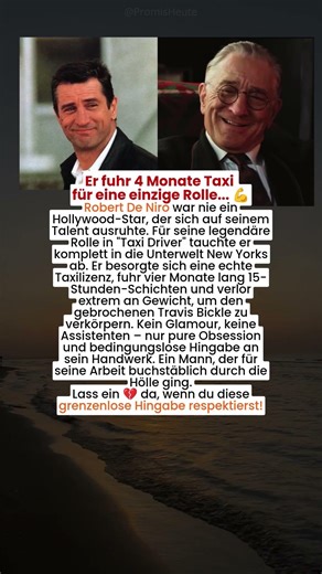 Er fuhr 4 Monate Taxi für eine einzige Rolle... 💪