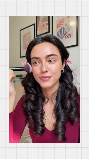 My full link in bio Berry Makeup look tutorial! 🍓