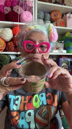 Live crochet highlight with angie in THE YARN ROOM