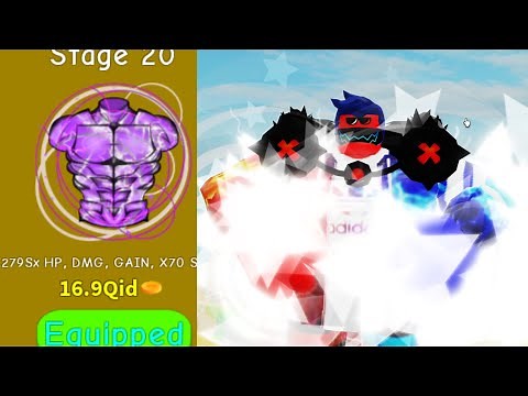 Getting Stage 20 In Lifting Simulator! | Roblox