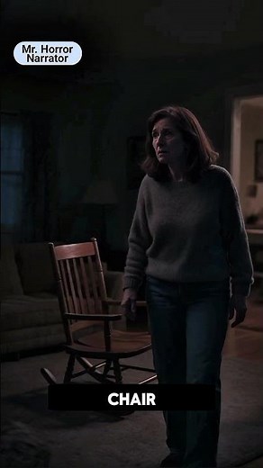 Rocking chair moves by itself, #horrorstories #shorts #scary #viral