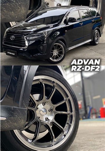 Customer Appreciation: Toyota Innova with Advan RZ-DF2